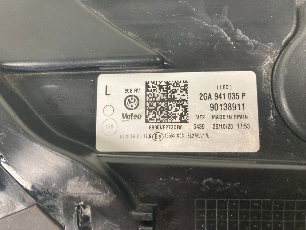 фото №9, Лампа ліва передня vw t-roc 2ga full led