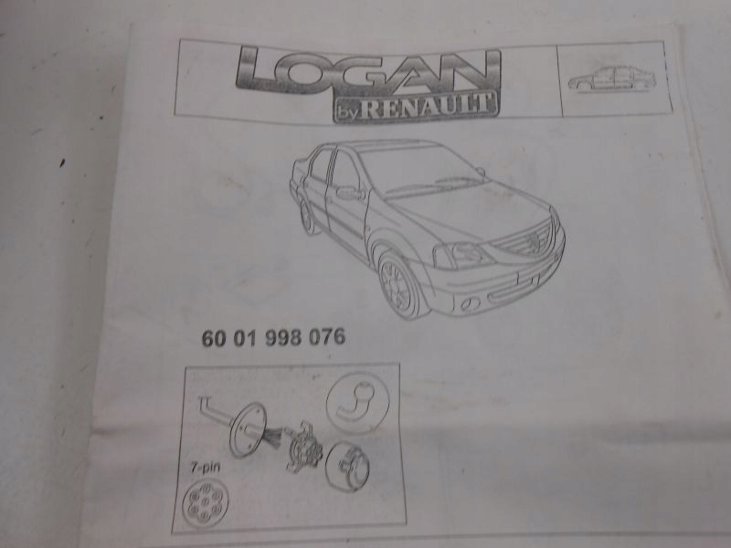 фото №5, Logan i жгут электропроводка фаркоп прицепа