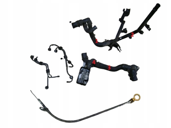 фото №1, Waz wody шланг топливный щуп vw polo 9n 1.9sdi