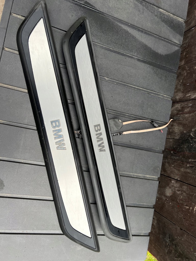 фото №1, Накладки накладки пороговые led подсветка bmw f1 f2
