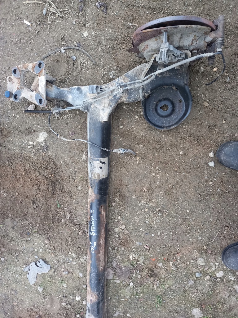 фото №4, Балка задняя oś подвеска citroen berlingo iii