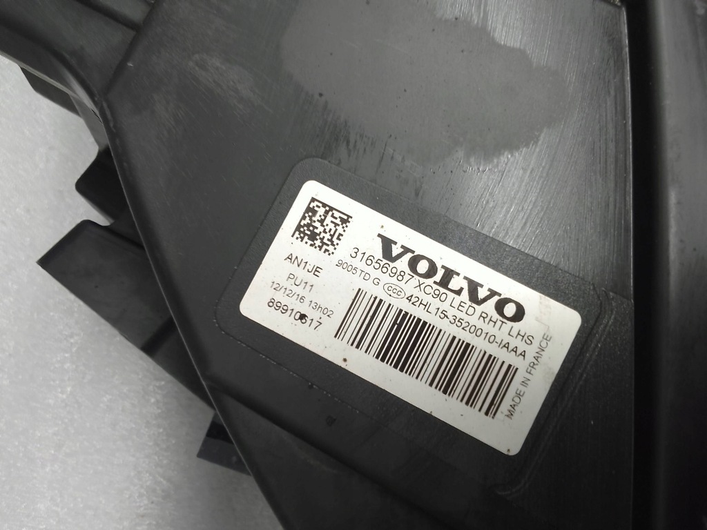 фото №8, Volvo xc90 ii 2016 лампа передняя левая full led