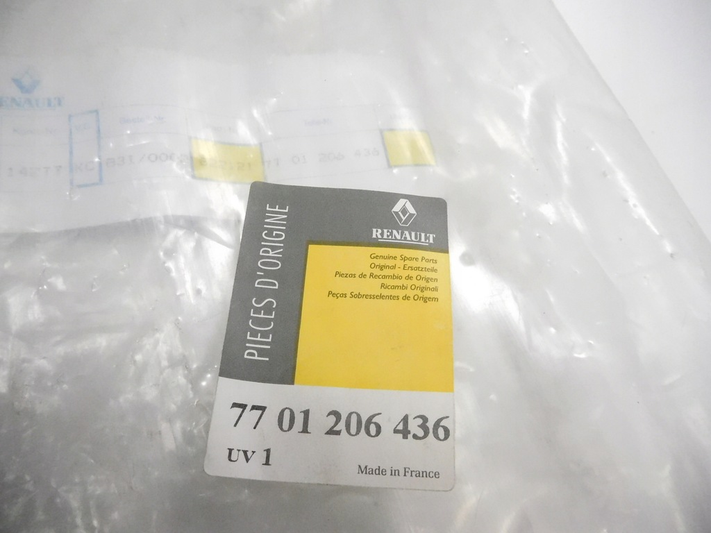 фото №10, Решётки бампера renault laguna ii оригинальный номер 7701206436