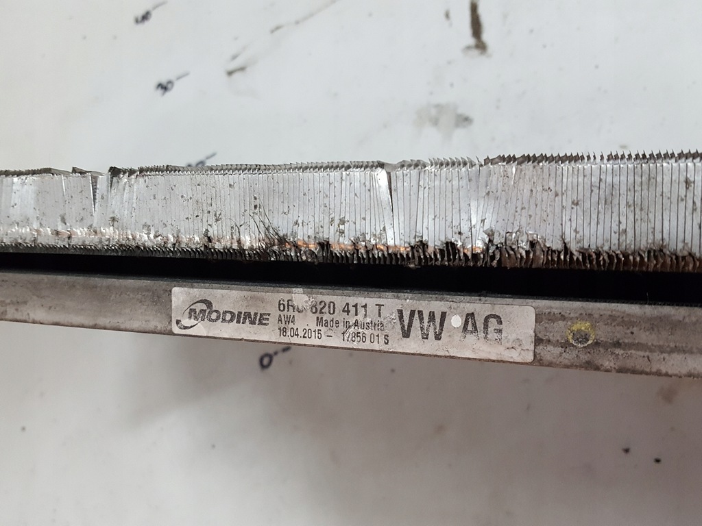 фото №6, Rapid 12-17r 1.6 tdi радіатор wody кондиціонера