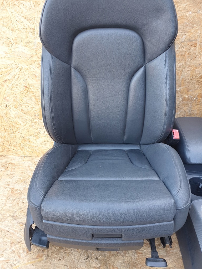 фото №6, Audi q5 8r lift сиденья заднее сиденье обшивки кожа europa