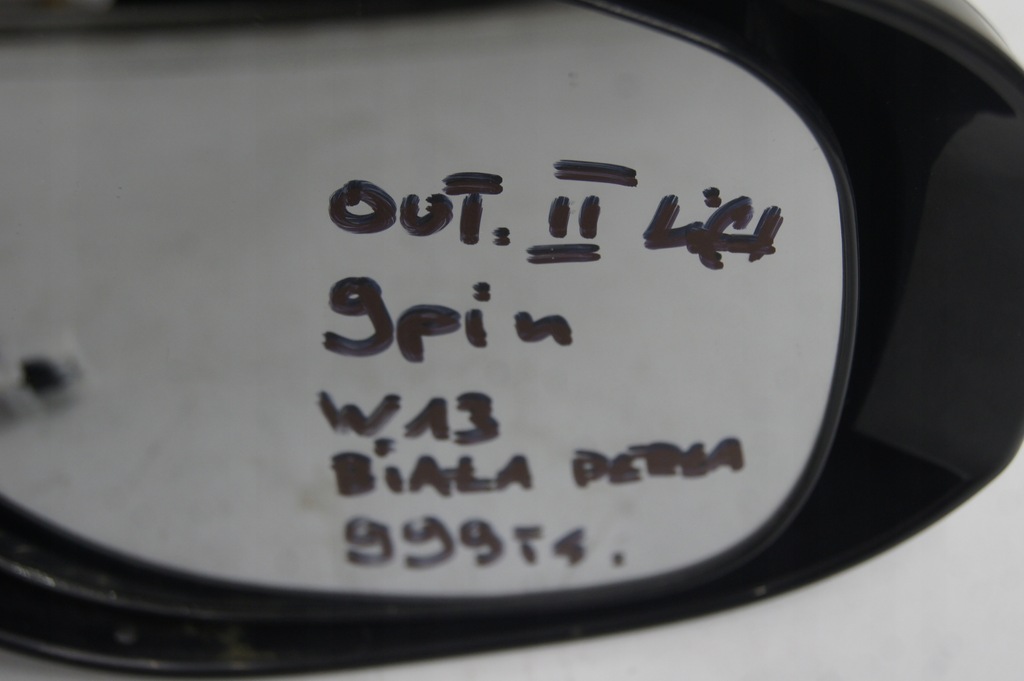 фото №8, Mitsubishi outlander ii lift дзеркало праве 9 pin колір w13