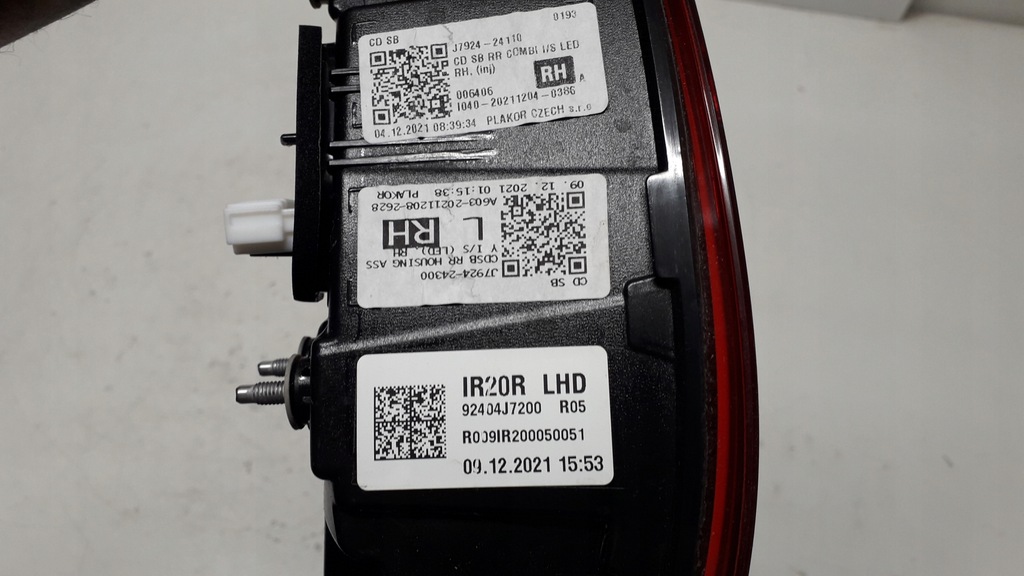 фото №9, Kia proceed iii 18- лампа права задня w кришка led