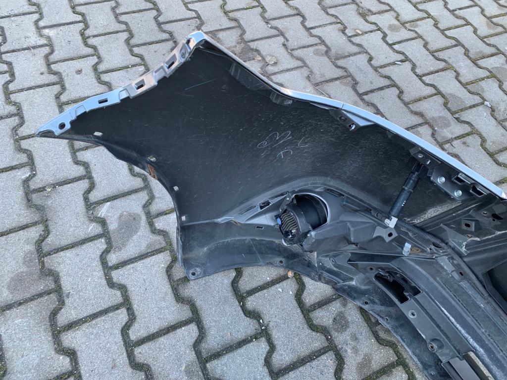 Mitsubishi outlander 3 рестайлінг  бампер перед протитуманні фари омивачі хром Ціна