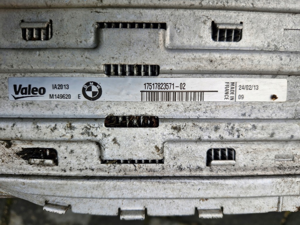 фото №7, Bmw x3 f25 інтеркулер оригінал