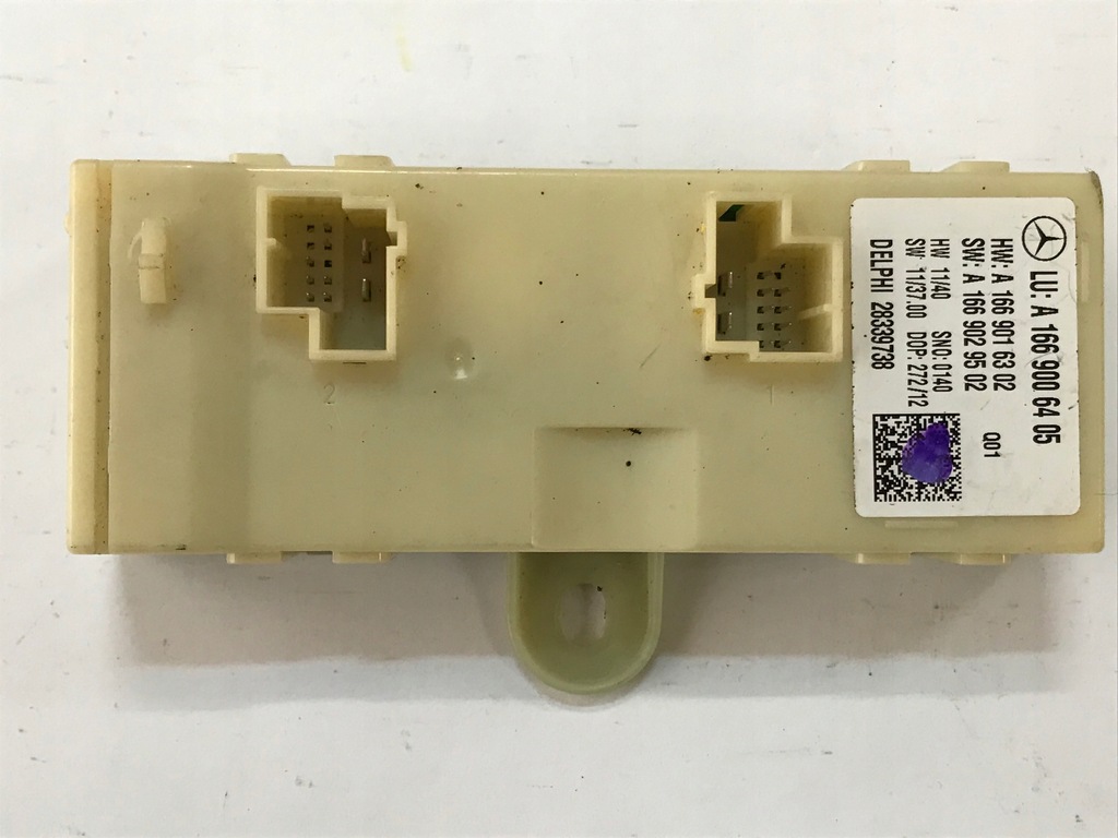 фото №1, Модуль блок управления крышки mercedes w166 оригинальный номер 1669006405