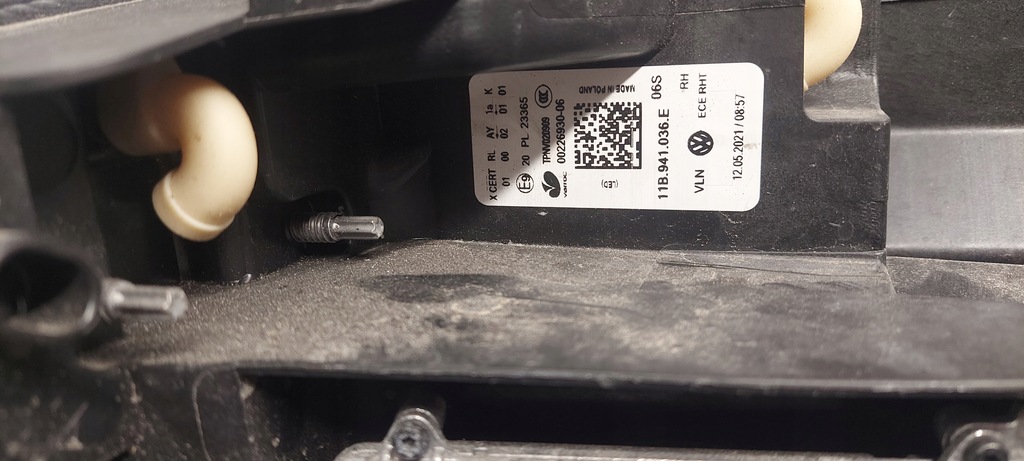 фото №9, Vw id4 id.4 лампа права перед передня iq light eu 11b941036e