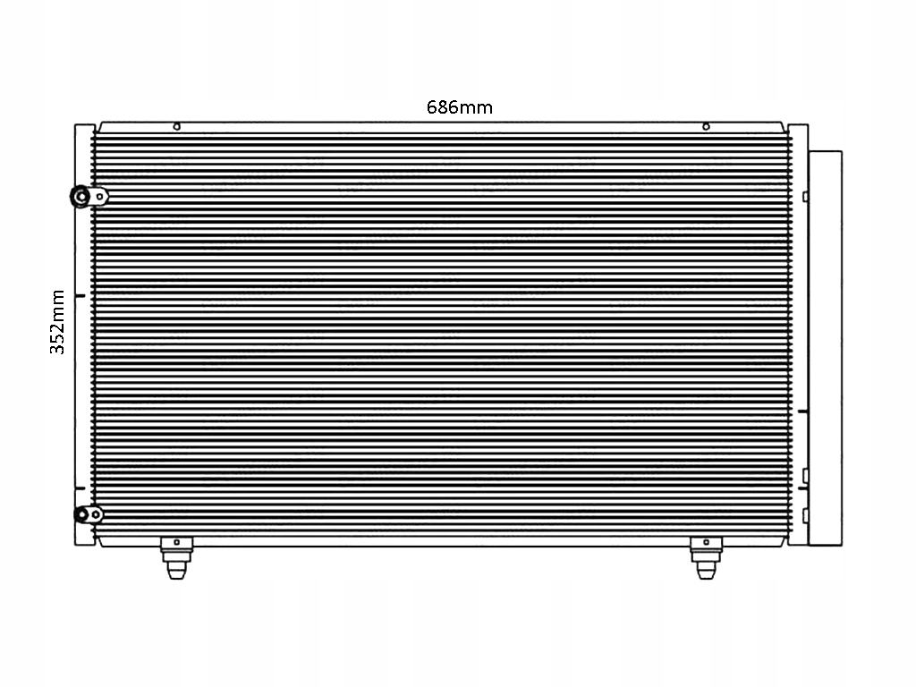 фото №1, Lexus rx 2012-2015 радіатор кондиціонера 8046008020