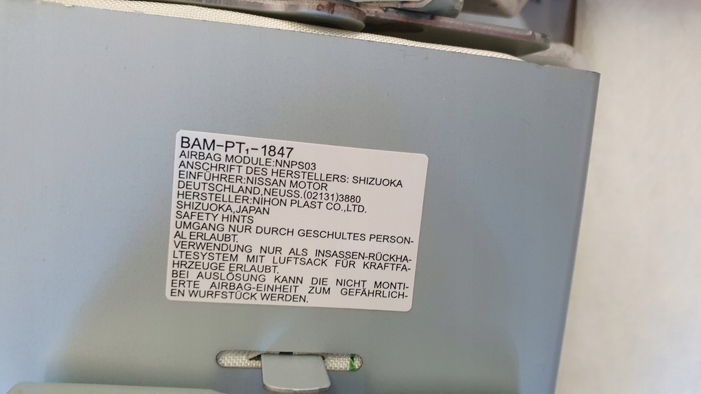 фото №14, Nissan leaf i приборная панель приборная панель консоль подушки безопасности подушка безопасности