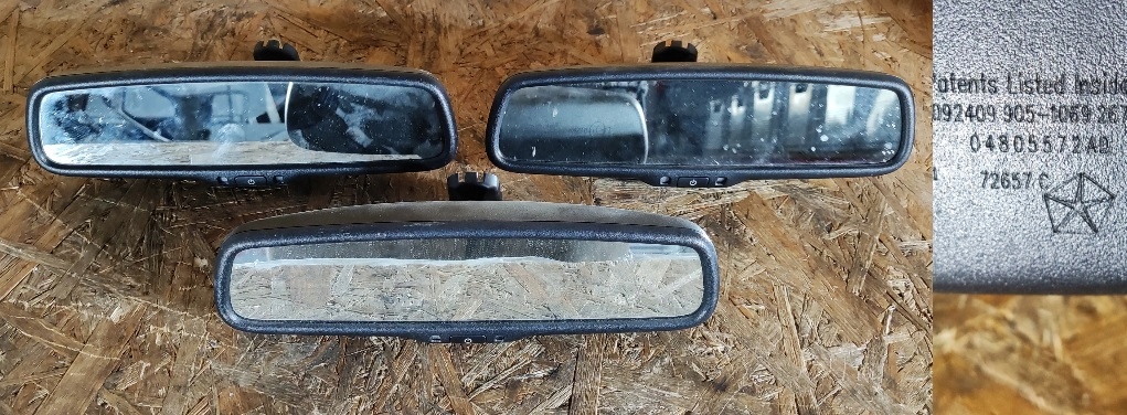 фото №1, Зеркало внутреннее dodge jeep chrysler 04805572ad