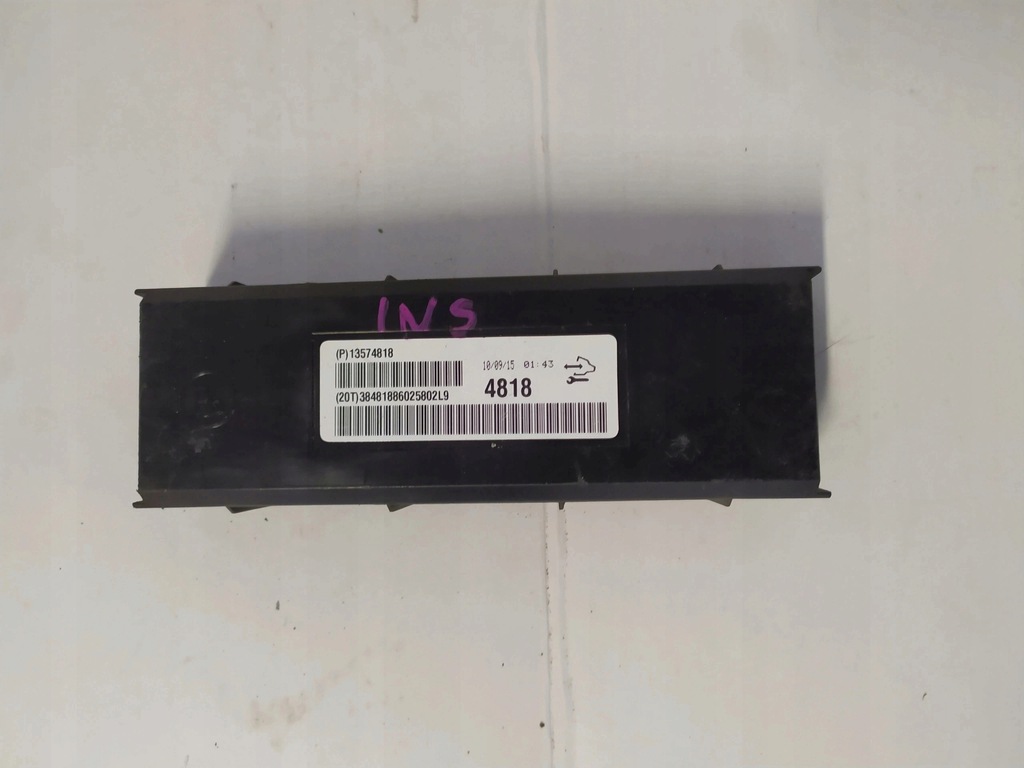 фото №1, Модуль обдув opel insignia 13574818