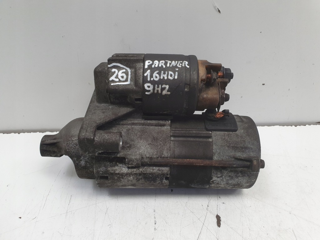 фото №1, Peugeot partner ii 1.6 hdi стартер