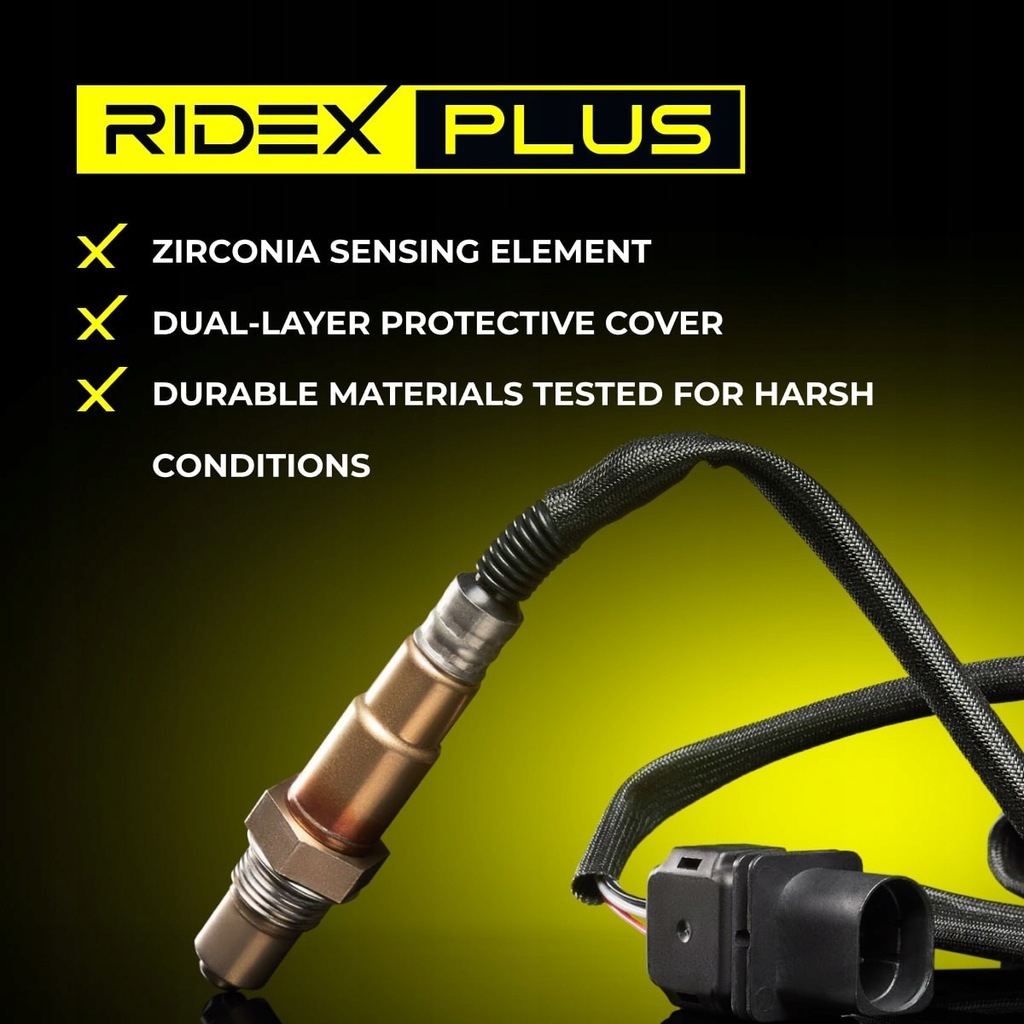 фото №10, З підігрівом датчик лямбда-зонд ridex plus 3922l0167p do vw golf iv хетчбек 1j1