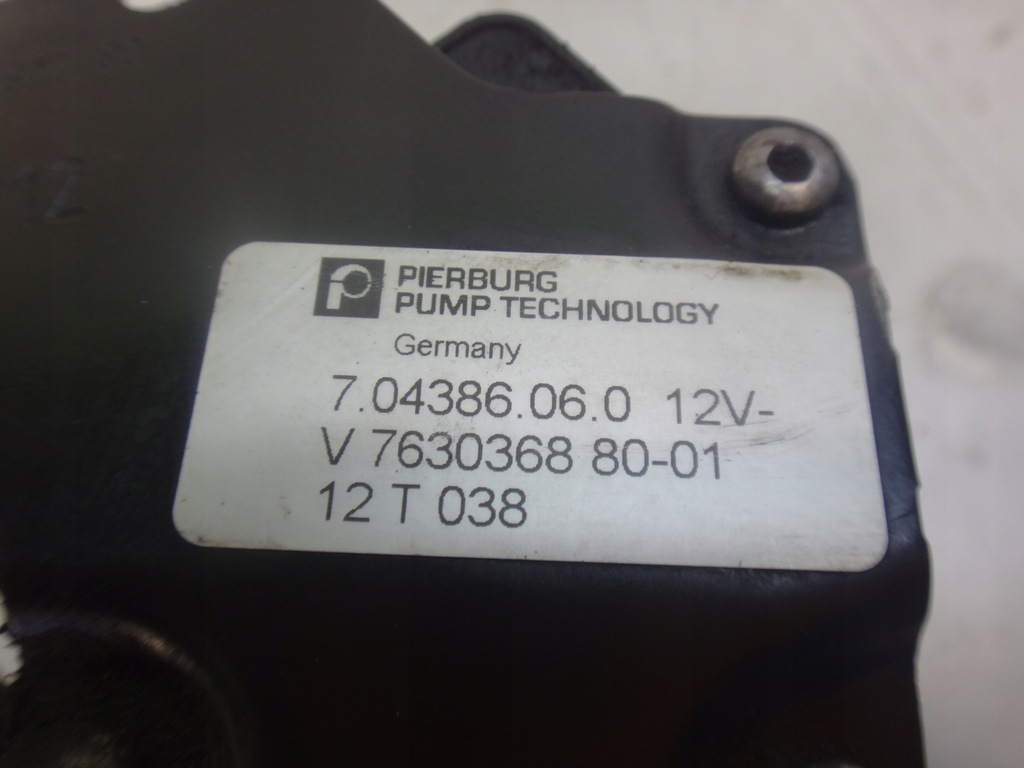 фото №4, Дополнительная насос wody mini cooper s r55 r56 r57 n14b16ab n14 1.6thp