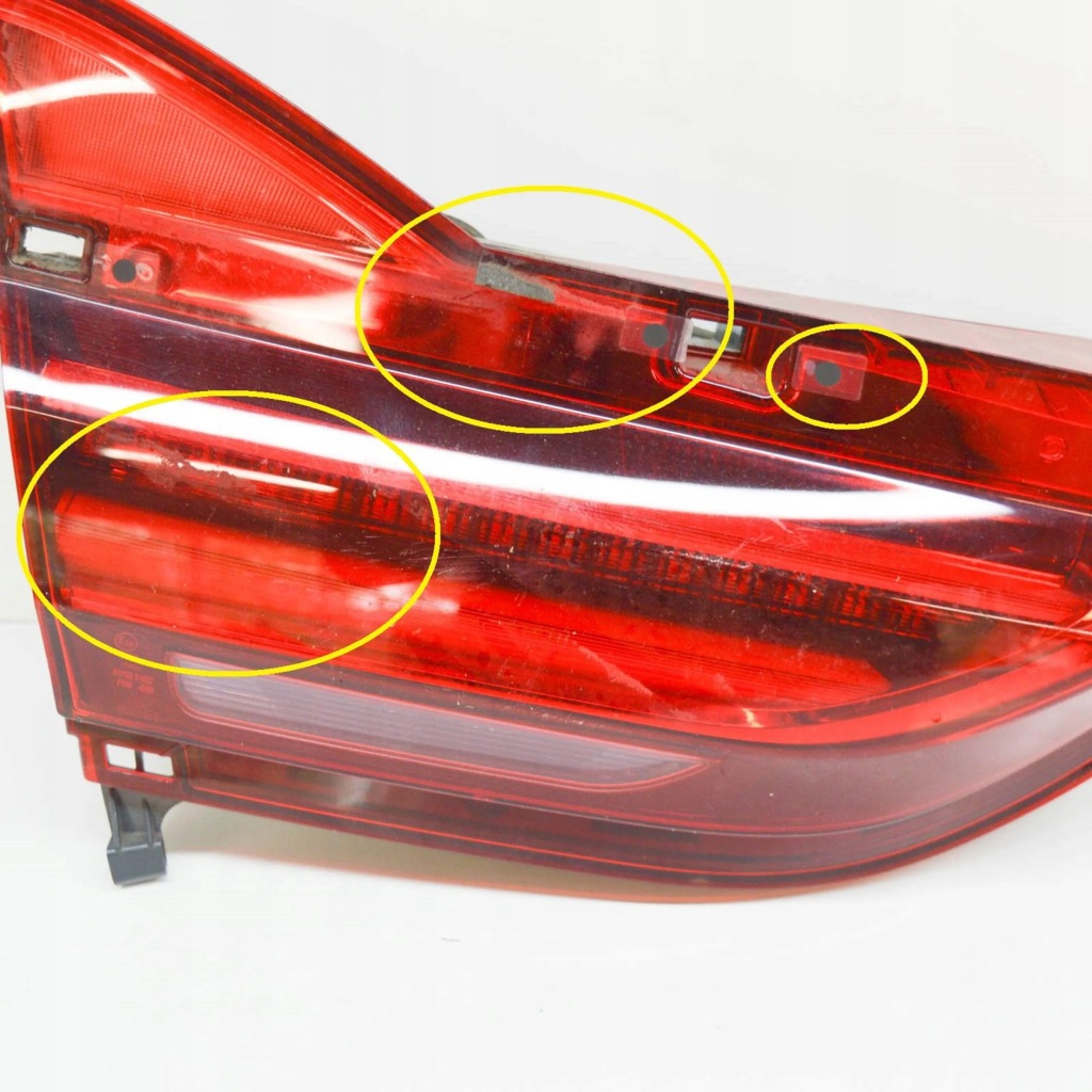 фото №6, Bmw 7 g11 g12 2017 ліва сторона лампи задній кришки багажника