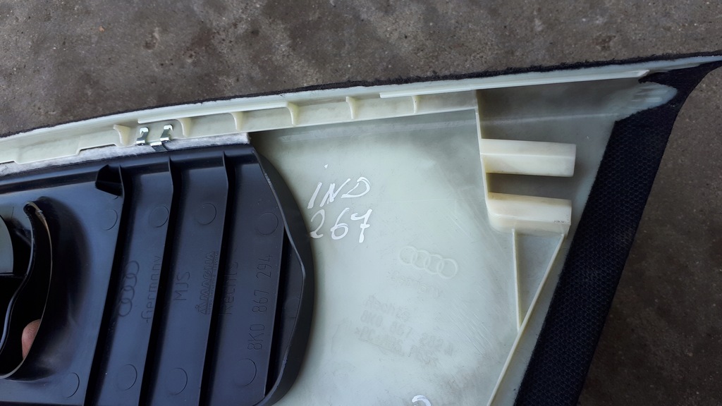 фото №8, Audi a4 b8 защита обшивка стойка правая 8k0867282a