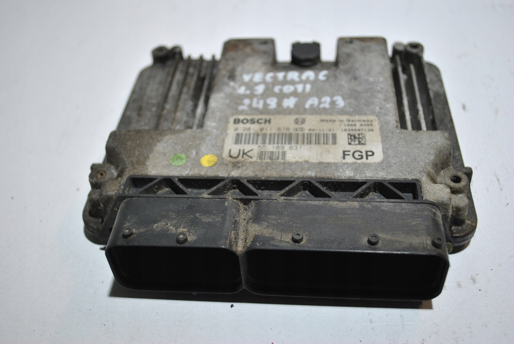фото №5, Бортовий комп'ютер двигуна opel vectra c 1.9 0281011616