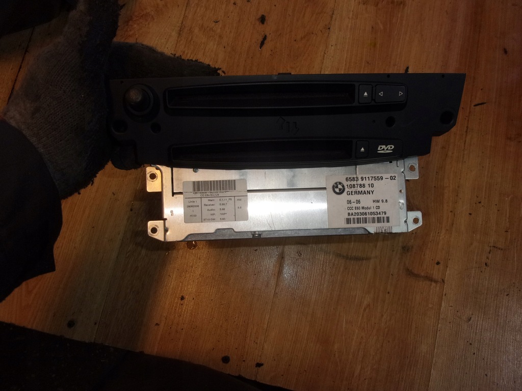 фото №1, Bmw 6 e63 e64 радіо зчитувач навігація