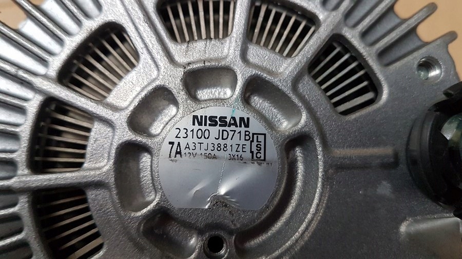 Генератор nissan qashqai 1,6 dci 2012 год Цена