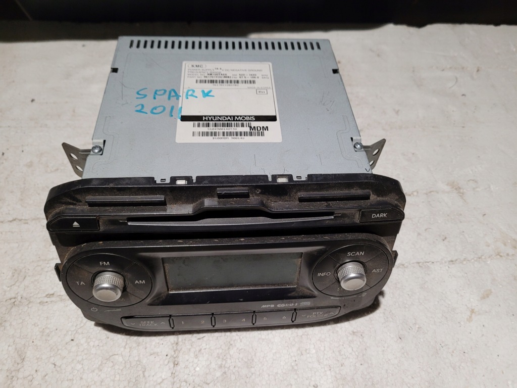 фото №1, Радио дисплей kia picanto ii 961701y201