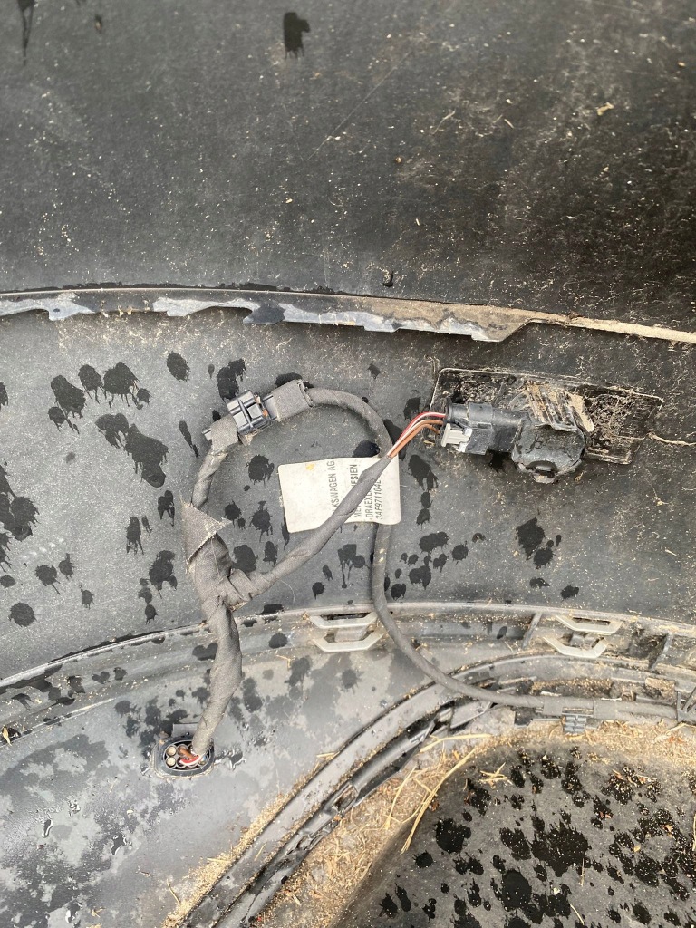 фото №12, Vw passat b7 2.0tdi бампер задня задній хром 4xpdc lc9x