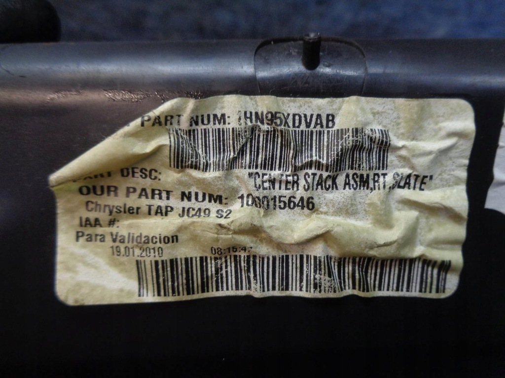 фото №9, Бардачок панелі консолі dodge journey 2008-2011r.