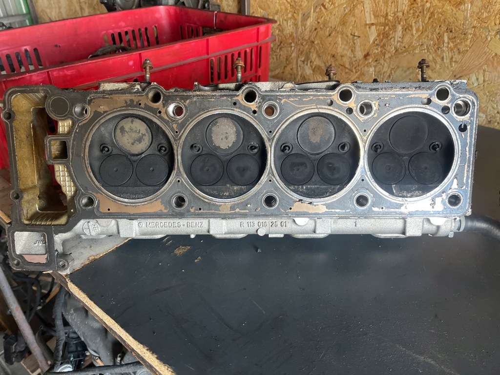 Mercedes r230 sl 230 w211 amg m113992 головка a1130508701 Зі Шроту