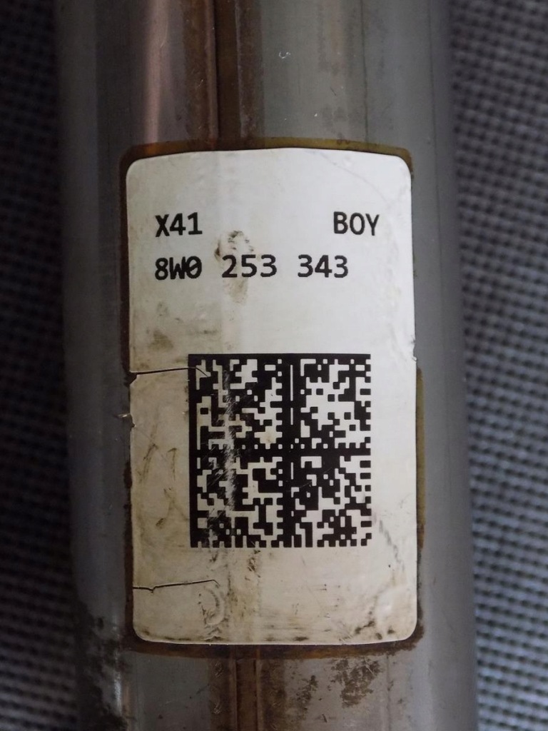 фото №4, Audi s5 a5 f5 трубка рециркуляции выхлопных газов 8w0253343