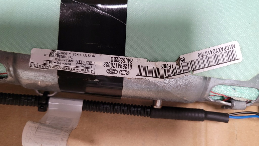 фото №6, Подушка шторка безпеки права kia sportage lift 34024640a