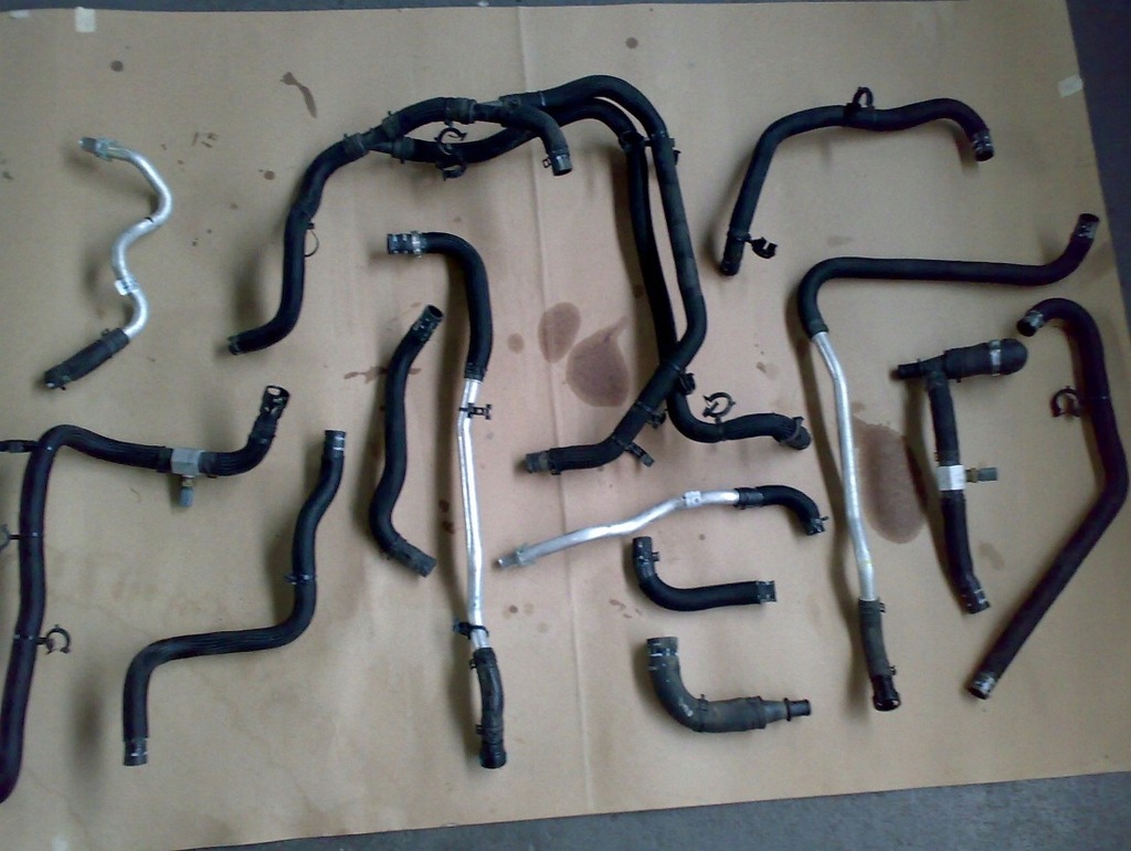 фото №1, Fiat 500e електрик 12-19 шланг труба охолодження wąż