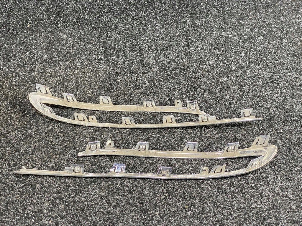 фото №6, Mercedes eqc w293 хром молдинг бампера права ліва задня