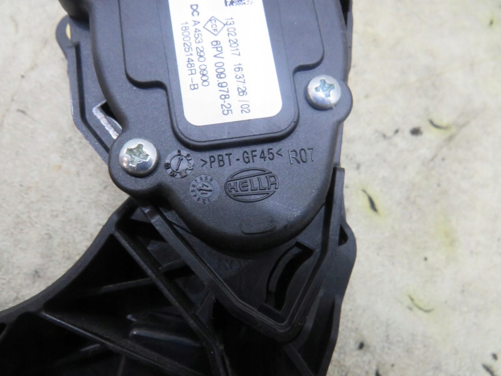 фото №5, Педаль газу потенціометр twingo iii 180025148r