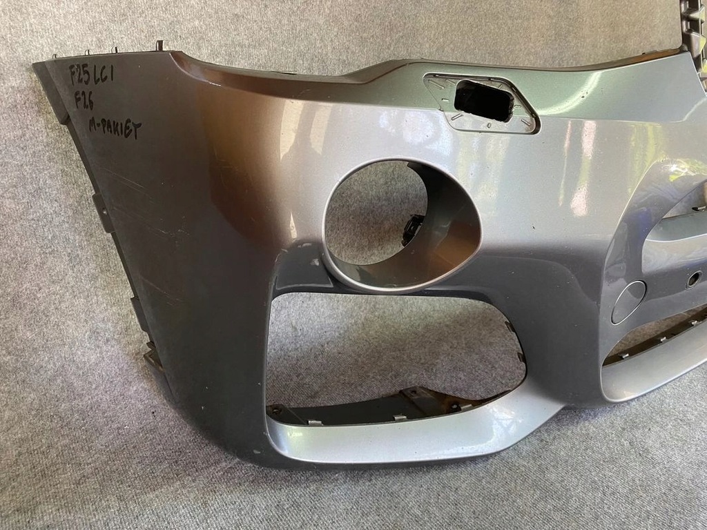 фото №11, Бампер передний перед - bmw x3 f25 lci x4 f26 m-pakiet 2014-2017