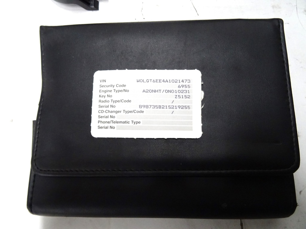 фото №5, Opel insignia a набір стартовий do запуск блок керування двигуна a20nht