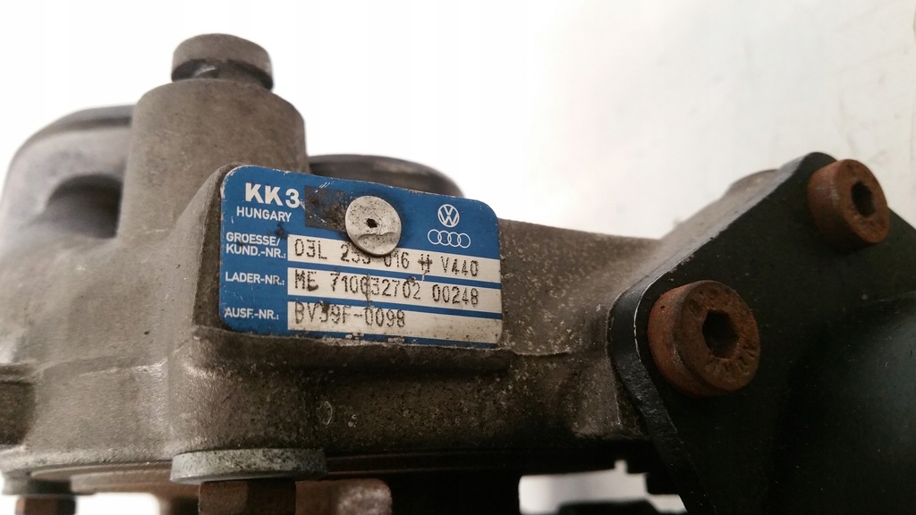 фото №5, Турбонагнетатель 030255016h seat ibiza 6j