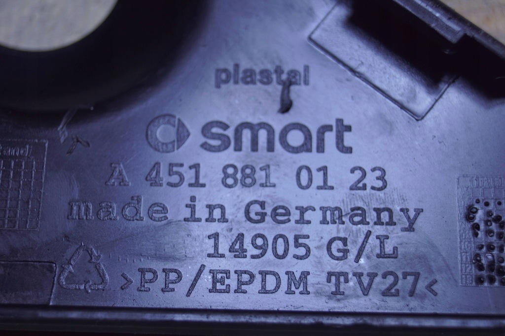 фото №11, Smart fortwo ii 451 защита зеркало левая a4518810123 ą140