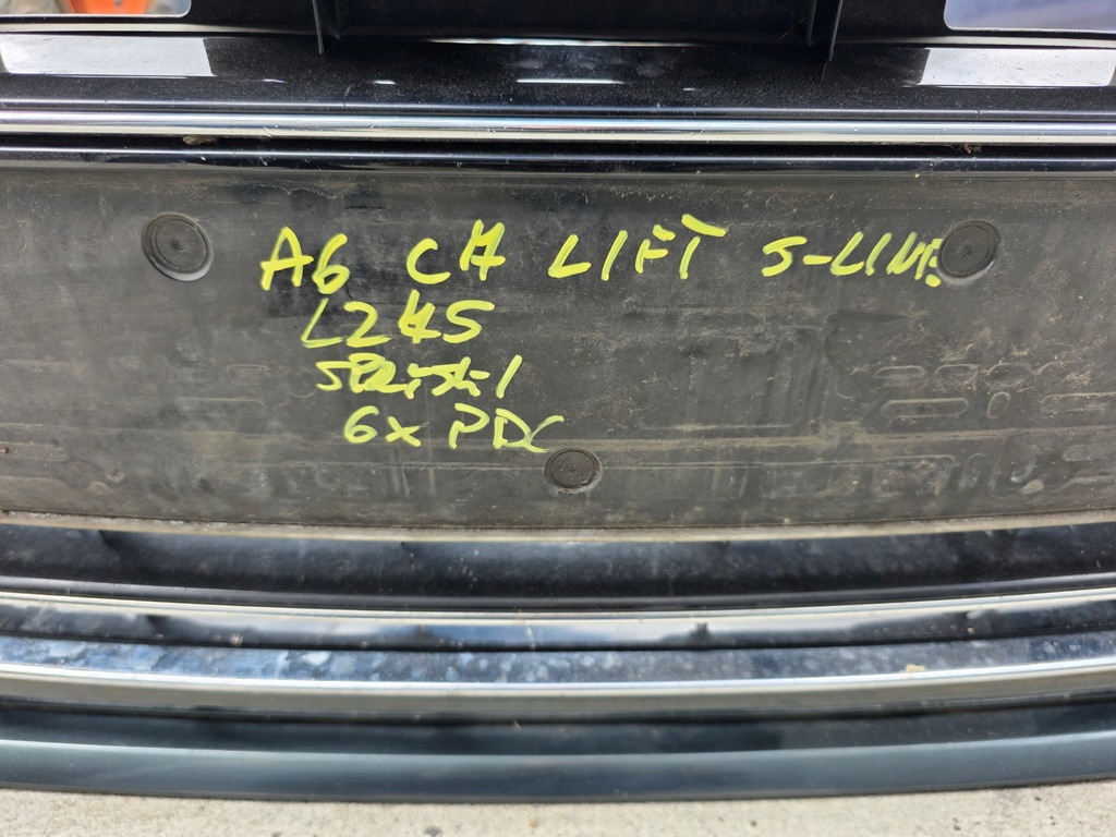 фото №15, Бампер перед kompletny audi a6 c7 lift s line омыватель 6 x pdc lz7s !!!