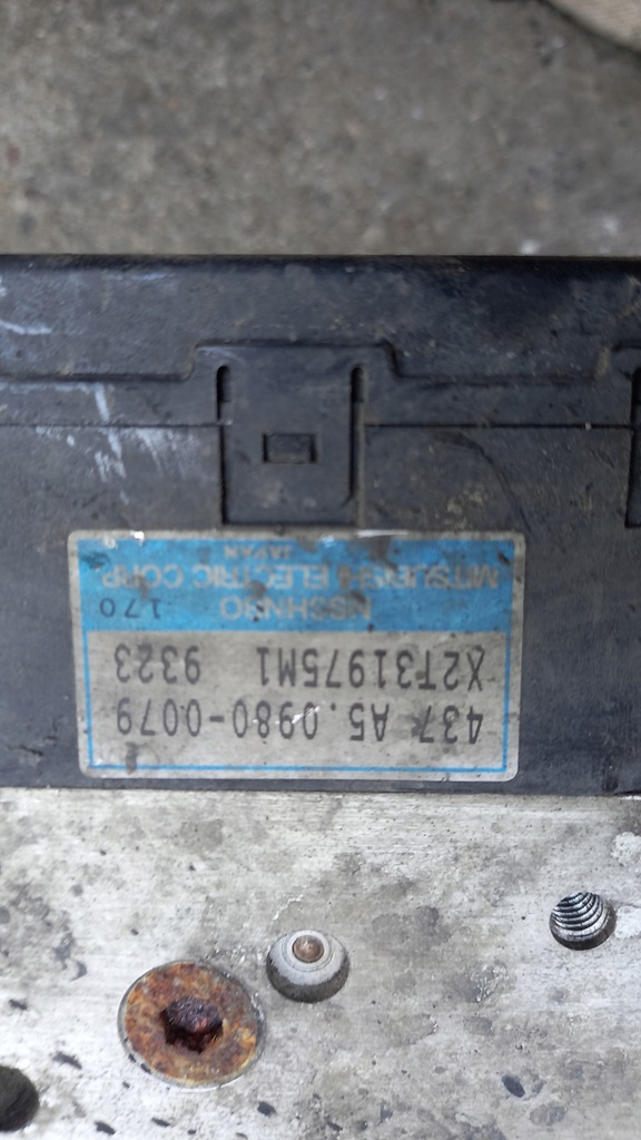 фото №4, Насос abs mitsubishi galant viii 2.0 td 00r