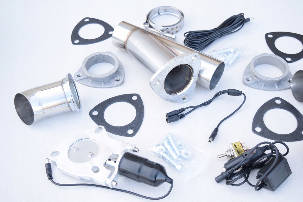 Электронная дроссельная заслонка выхлоп тюнинг 63mm 2,5" в Украине