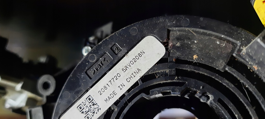 фото №4, Opel astra j замок запалювання стрічка подушка безпеки 22762556