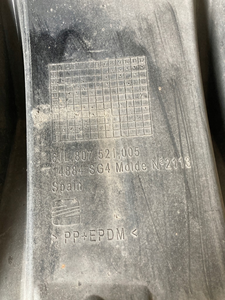 фото №15, Seat ibiza cupra iv 6j накладка бампера задня orygi.