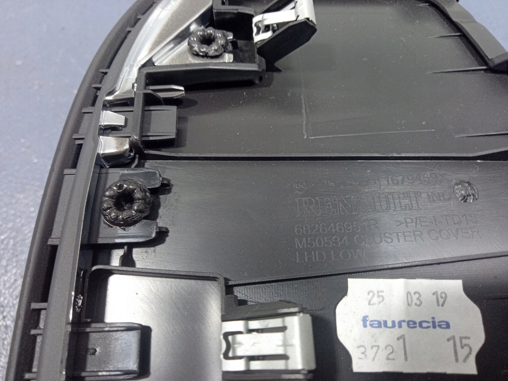 фото №5, Renault megane iv рамка защита корпус спидометра 682646951r