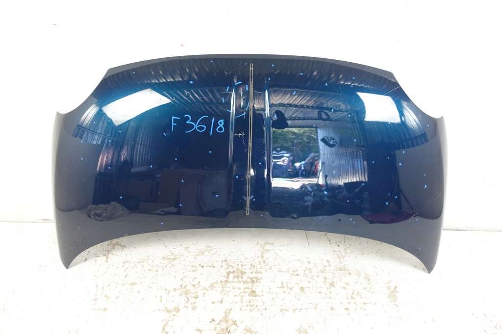 фото №1, Fiat 500 2007- капот крышка двигателя