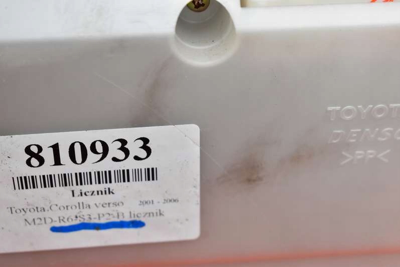 фото №10, Лічильник прилади eu 83800-13150 toyota corolla verso 1 i 2.0 d-4d 90 km 01-06