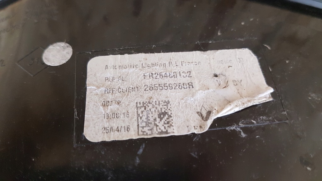 фото №9, Лампа задняя левая w крышка renault talisman kombi 15-