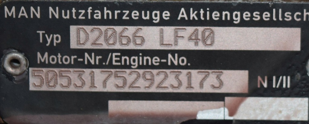 фото №10, Блок двигуна з ukł korbowo tłokowym man 400/440km